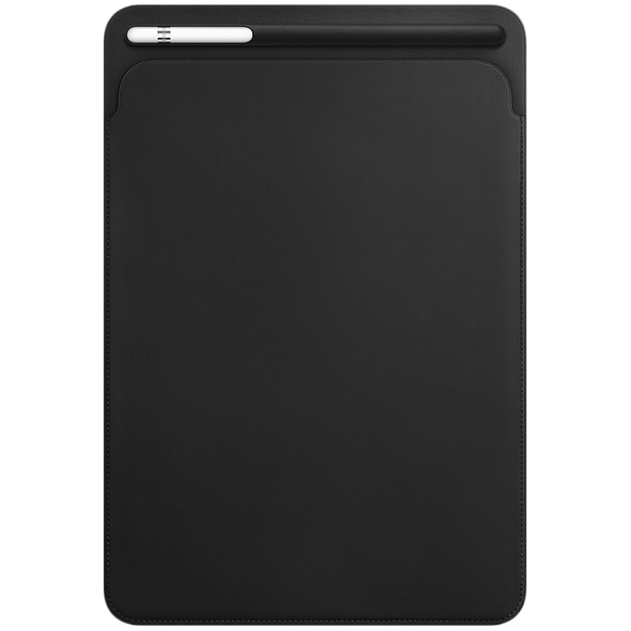 Кожаный чехол-футляр для iPad Pro 10,5, чёрный (MPU62)