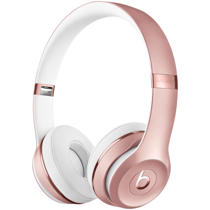 Беспроводные наушники Beats Solo3, розовое золото (MX442)