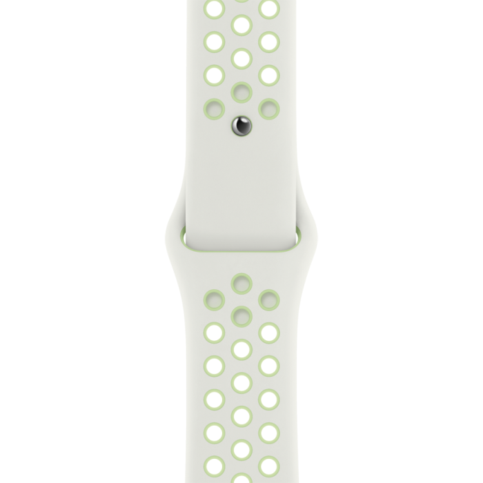 Спортивный ремешок Nike для Apple Watch 40 мм, еловая дымка/пастельный зелёный (MG3T3)