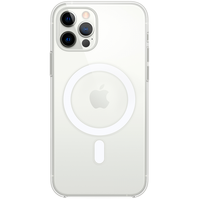 Чехол Apple MagSafe для iPhone 12/12 Pro, прозрачный (MHLM3)