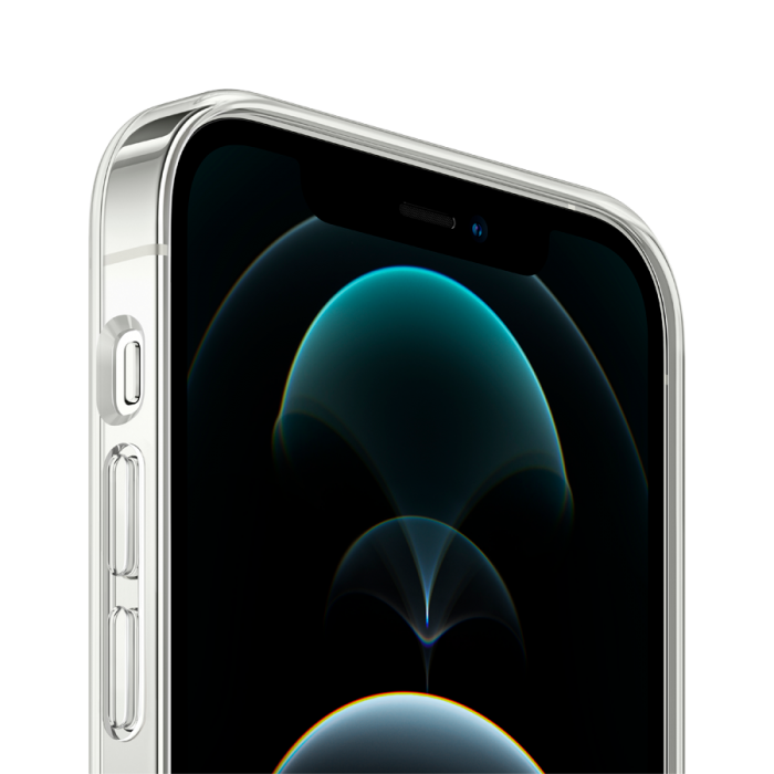 Чехол Apple MagSafe для iPhone 12/12 Pro, прозрачный (MHLM3)