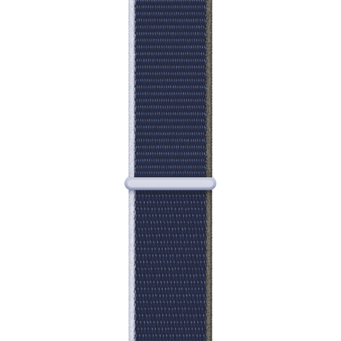 Спортивный браслет для Apple Watch 40 мм, чёрно-синий (MJFV3)