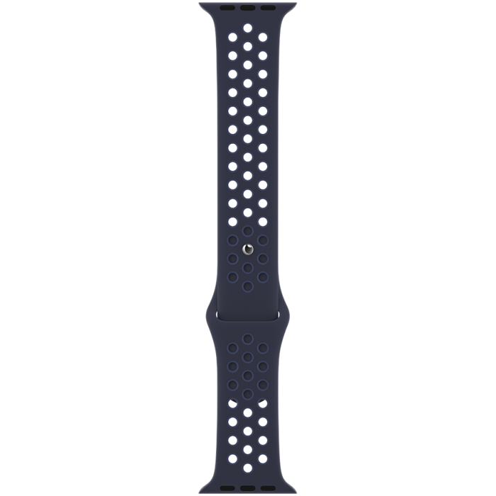 Спортивный ремешок Nike для Apple Watch 45 мм, ночной ультрамарин/мистический ультрамарин (ML8C3)