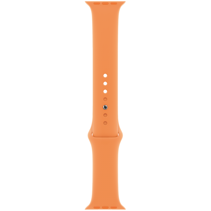 Спортивный ремешок для Apple Watch 45 мм размер R, весенняя мимоза (MKUX3)