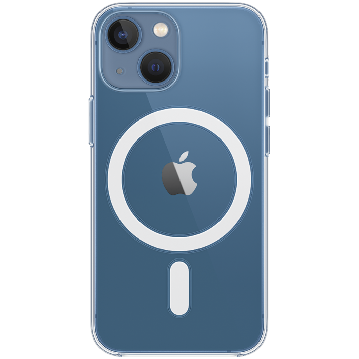 Чехол Apple MagSafe для iPhone 13 mini, поликарбонат, прозрачный (MM2W3)