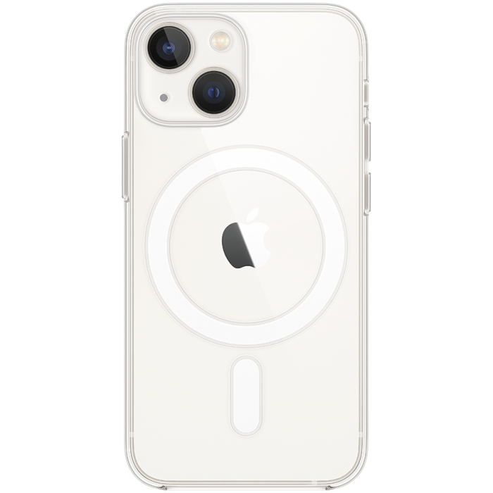 Чехол Apple MagSafe для iPhone 13 mini, поликарбонат, прозрачный (MM2W3)