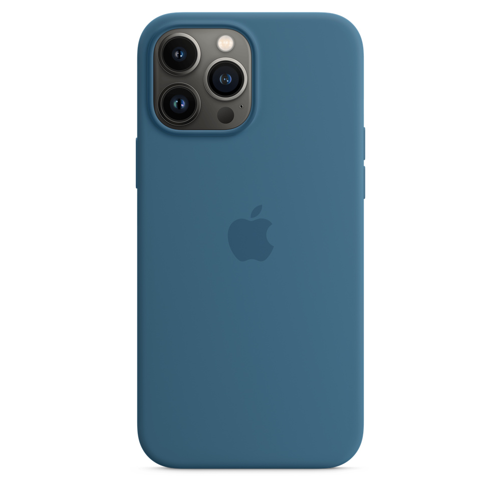 Чехол Apple MagSafe для iPhone 13 Pro Max, силикон, полярная лазурь (MM2Q3)