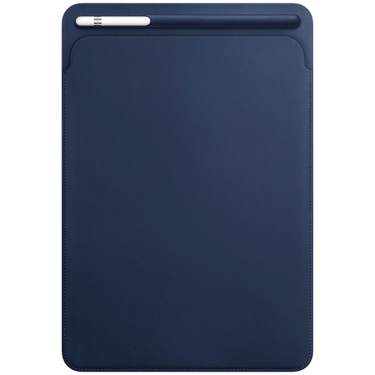 Кожаный чехол-футляр для iPad Pro 10,5, тёмно-синий (MPU22)
