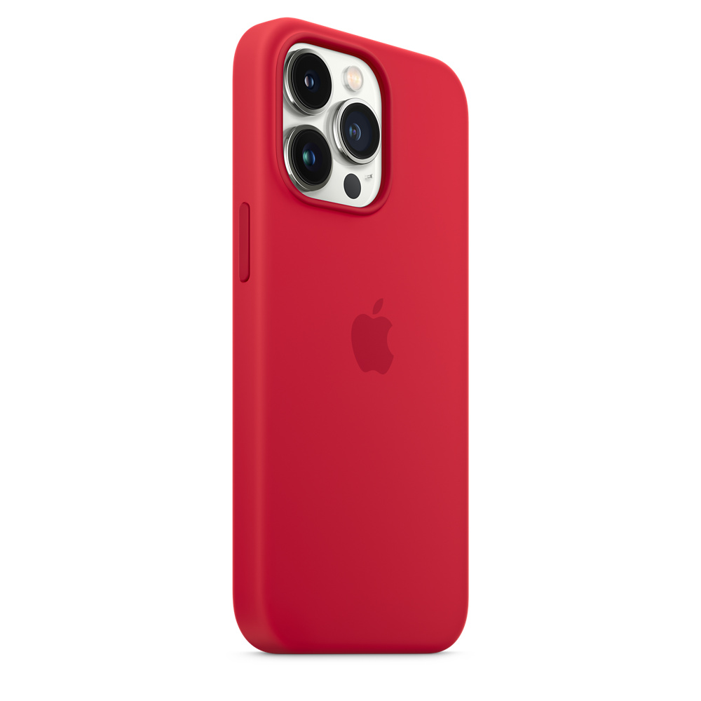 Чехол Apple MagSafe для iPhone 13 Pro, силикон, (PRODUCT)RED (MM2L3)