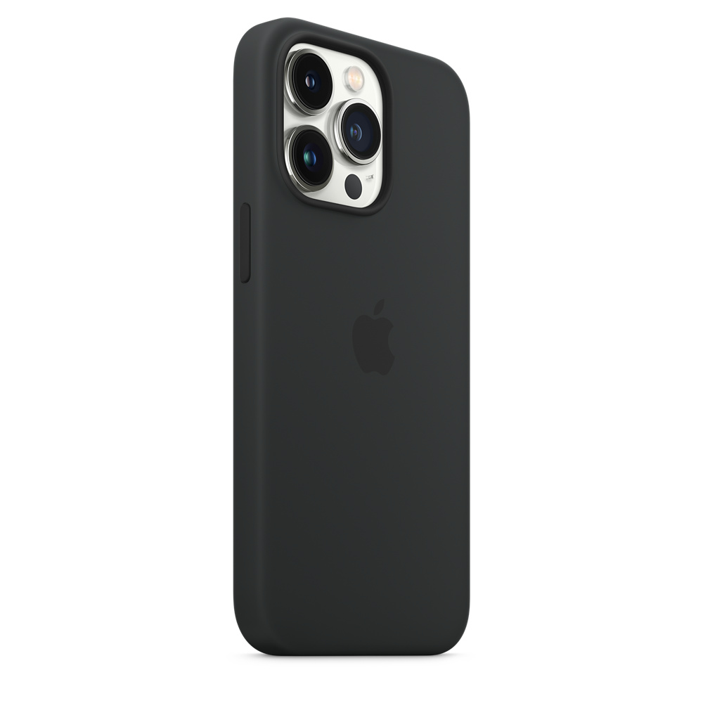 Чехол Apple MagSafe для iPhone 13 Pro, силикон, тёмная ночь (MM2K3)