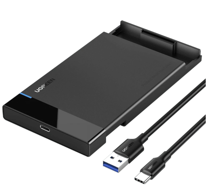 Корпус для жесткого диска UGREEN US221 USB-C 2.5