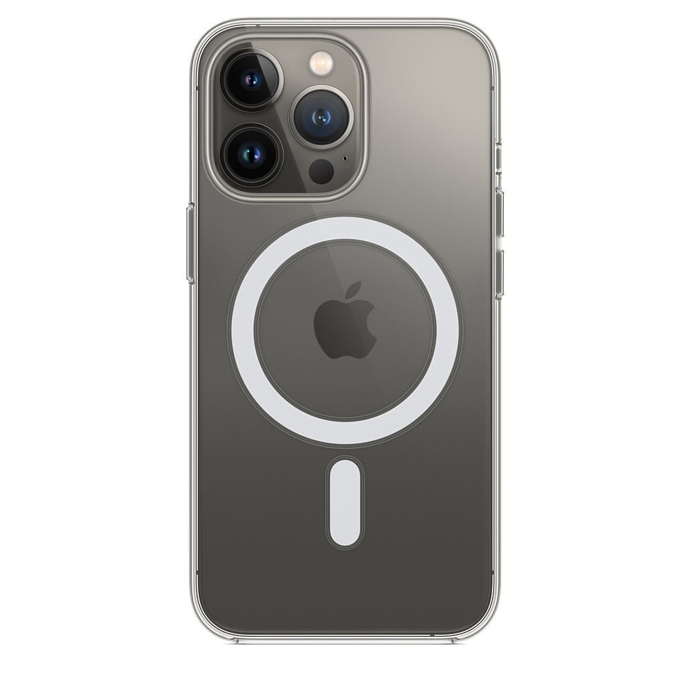Чехол Apple MagSafe для iPhone 13 Pro, поликарбонат, прозрачный (MM2Y3)